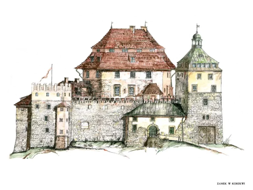 zamek korzkiew
